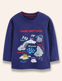 Multi Clouds Long Sleeve T-Shirt