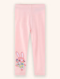 Cute Bunny Applique Leggings