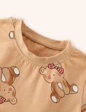 Cute Bear Printed Dress