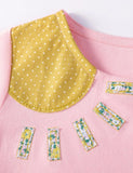 Cartoon Weather Applique Dress