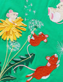 Little Mouse Applique Dress