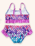 Fish Scales Gradually Change Swimsuit