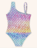 Gradual Change of Fish Scale Swimsuit