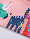 Dinosaur Applique Cotton Dress