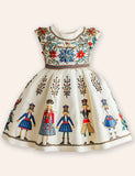 Clearance Sale - Mom&Me The Nutcracker Appliqué Party Dress