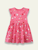Love Printed Flying Sleeve Dress - Mini Taylor