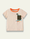 Dinosaur Round Neck T-shirt - Mini Taylor