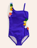 Cut-Out Flower Swimsuit