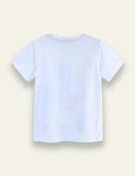 Cartoon Dinosaur Printed T-shirt - Mini Taylor