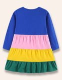 Color Patch Dress