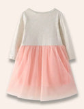 Rainbow Cross Bag Embroidered Tulle Dress
