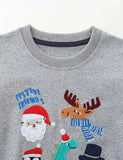 Christmas Friend Appliqué Sweatshirt