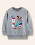 Christmas Friend Appliqué Sweatshirt