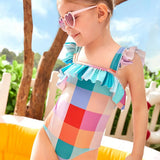 Colored Squares Swimsuit