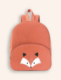 Cute Bear Embroideried Schoolbag