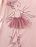 Ballet Girl Long Sleeve Dress