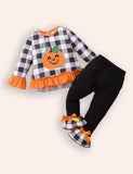 Halloween Pumpkin Applique Set