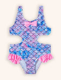 Cute Print One-piece Swimsuit