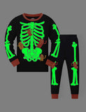 Halloween Luminous Skeleton Pajamas