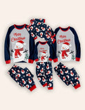 Christmas Snowman Print Family Matching Pajamas Sets