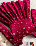 Christmas Velvet Star Princess Dress