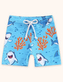 Cartoon Printed Swimming Trunks