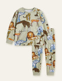 Animal Full Printed Pajamas - Mini Taylor