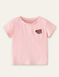 Bear Embroidered T-shirt