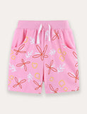 Jellyfish Print T-Shirt And Shorts Set
