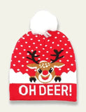 Christmas Famliy Matching Knitted Jacquard Hat - Bebehanna