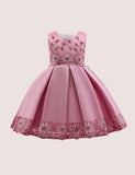 Embroidered Party Dress - Mini Taylor