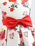 Floral Sleeveless Party Dress - Mini Taylor