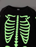 Halloween Skull Nightlight Romper - Mini Berni