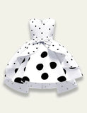 Polka Dot Printed Party Dress - Mini Taylor
