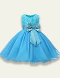 Rose Bow Party Dress - Mini Taylor
