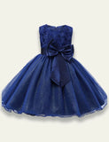 Rose Bow Party Dress - Mini Taylor