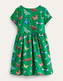 Short-sleeved Fun Jersey Dress - Mini Taylor