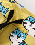 Tiger Cartoon Printed Sweatpants - Mini Taylor