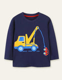 Truck Printed Long-Sleeve T-shirt - Mini Taylor