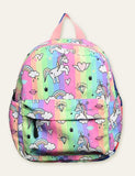 Unicorn Dinosaur Full Printed Schoolbag Backpack - Mini Taylor