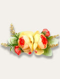Colorful Artificial Flower Headband - Mini Taylor