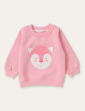 Animal Unicorn Appliqué Embroidered Sweatshirt - Mini Taylor