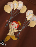 Balloon Girl Printed Sweatshirt - Mini Taylor