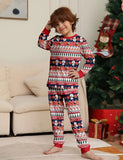 Christmas Snowman Striped Printing Family Machting Pajamas (Pet Size Available) - Mini Taylor