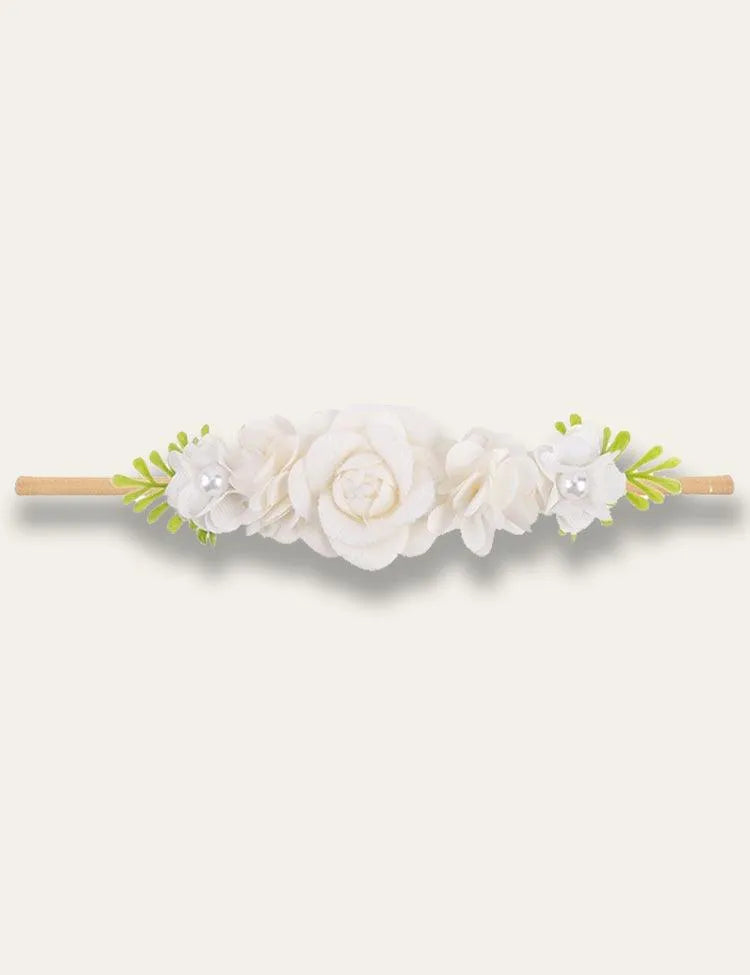 Colorful Flower Artificial Flower Headband - Mini Taylor