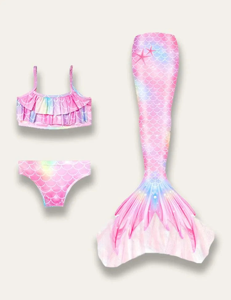Colorful Mermaid Swimsuit - Mini Taylor