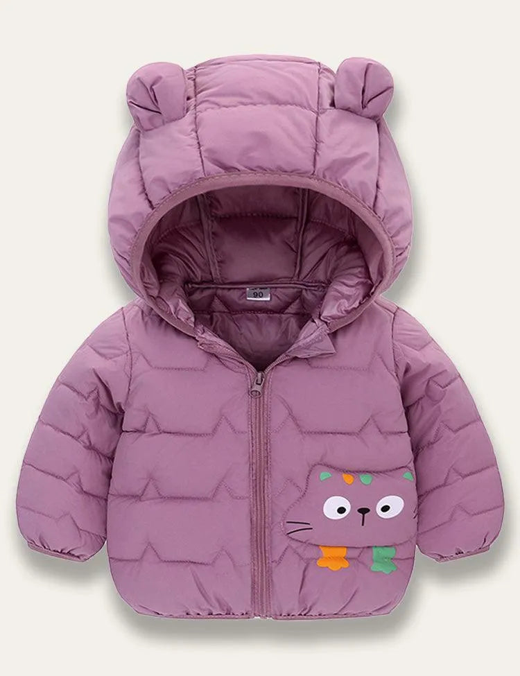 Cute Kitten Multi-color Cotton Coat - Mini Taylor