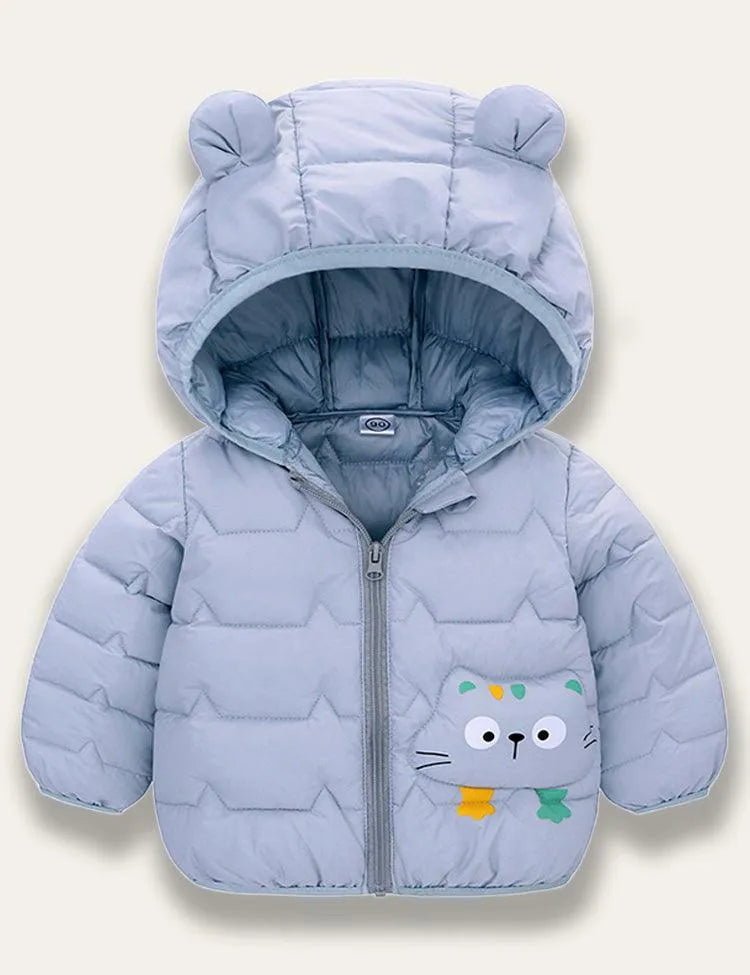 Cute Kitten Multi-color Cotton Coat - Mini Taylor