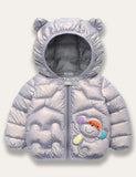 Cute Monkey Shiny Cotton Coat - Mini Taylor