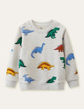 Dinosaur Printed Sweatshirt
